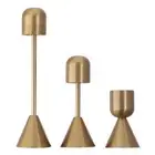 Gold Candlestick Holder Alloy Candle Stick Holders Party Supplies