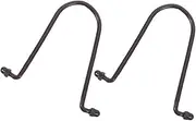 Rain Chain Gutter Adapter Hooks 2pcs Metal Rain Chain Install Hooks Easy to Use