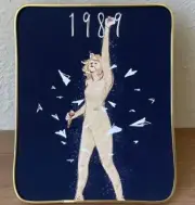 Taylor Swift Eras Tour 1989 Album Inspired Print With Gold Trim Frame