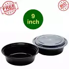 Meal Prep Containers Reusable, Stackable Food Storage Containers with lids 9"