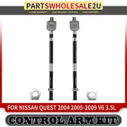 2x Front Inner Tie Rod End for Nissan Quest 2004 2005-2009 V6 3.5L 48521CK000 (for: Nissan)