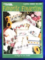 Favorite Fingertips Leisure Arts Leaflet #2854 Jane Chandler 16 Designs 1996 New