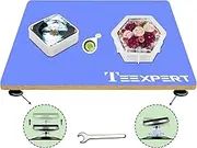 Teexpert Resin Leveling Table for Epoxy Resin, 16''x 12'' Adjustable Epoxy Resin Leveling Board, Multipurpose Self Leveling Resin Crafts Table Resin Accessories Supplies and Acrylic Pouring Tools