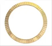 FLUTED BEZEL FOR 41 NEW MODEL ROLEX DATEJUST 126300 126334 126334BLSO GOLD COLOR