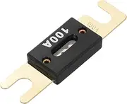 ULTECHNOVO Practical Gold Plated Fuse for Vehicles Reliable Protection for Car Audio Systems High Handling Versatile Use Extend Equipment Lifespan Efficient Gold Plated Technology