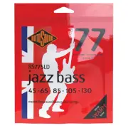 Rotosound RS775LD Jazz Bass 77 Long Scale Monel Flatwound Strings 45-105 Gauge