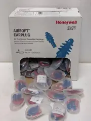 5 Pair Howard Leight AIRSOFT Corded Ear Plugs Reusable Hard Case NRR 27dB AS-30R