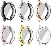 Chofit Screen Protector Case intended for Garmin Venu 2S 40mm Cover, All-Around Protective Cover Soft TPU Bumper Frame Accessories intended for Garmin Vivoactive 4S