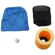 Textile filter bags Wet and Dry Foam Filter HEPA for Karcher MV1 WD1 WD2 WD3