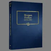 Whitman US Morgan Dollar Coin Album Volume 1 1878-1891 #9128
