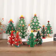 Merry Christmas Tree Wooden Christmas Gift Xmas Display Props Shop Decoration