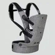 Adjustable Ergonomic Infant Baby Carrier Hip Seat Stool Wrap Sling Backpack Grey