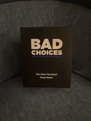 BAD CHOICES The Have You Ever? ADULT Party Card Game ~ Open Box but Never Played