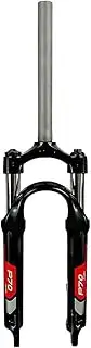 20 Inch MTB Bike Suspension Fork, Aluminum Alloy Bicycle Mechanical Shock Absorber Fork Disc Brake Travel 80mm
