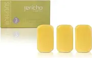 Jericho Dead Sea Sulfur Bar Soap – Clarifying Face & Body Soap with Sulfur, Olive Oil, Avocado & Shea Butter – Glycerin-Based Cleanser for Oily or Problem Skin - 4.4 oz Pack of 3 Bars