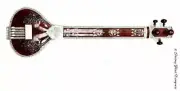 Music Indian Classical Handmade Tunwood Flat Tanpura 5 String Best Design