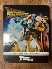 Back to the Future: Part III w. Steelbook (4K UHD + Blu-ray, Region Free) *NEW*