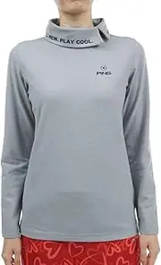 [PING] Pin Apparel 622-3269008 Women's Long Sleeve High Neck Shirt (Deformable Collar Type, Stretchable) / Golf Inner Shirt