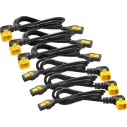 APC AP8706R-NA By Schneider Electric Power Cord Kit 6 Ea Locking C13 To C14 90