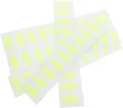 Toyvian DIY Decal Sheets 50pcs Glow in The Dark Stickers Nighttime Decor Phosphorescent Tape Lightweight Portable Easy Install