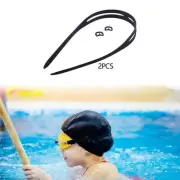 2x Swimming Goggles Straps Swim Glasses Straps Bands Lightweight Universal