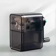 Pencil Sharpener for Kids, Pencil Sharpener Manual Sharpener, for Kids, School, Classroom, Home, Office (Black)