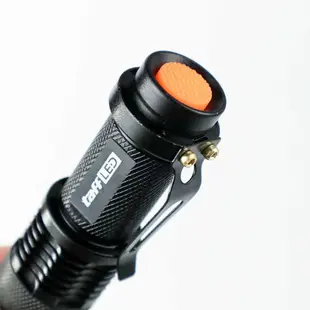 2000 流明防水 Pocketman P1 黑色 LED 手電筒