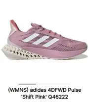 adidas 4DFWD Pulse W Pink White Women Running Sports Q46222 Women Size US 8.5
