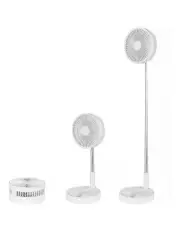[Living Today] Folding Telescopic 4.5W Portable Adjustable Rechargeable Cordless Fan