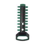 Socket Organizer 1/2" Drive x 20 Clips Portable Socket Clip Rail Holder, Green