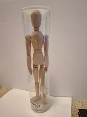 Wood Mannequin Artist Sketch Figure Model Poseable IKEA Gestalta 21576 13" Tall