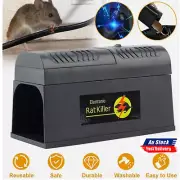 AU Plug Home Electric Rat Killer Electronic Mouse Mice Trap Zapper Pest Control~