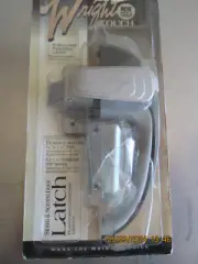 Wright Products VWTGBL Touch Push Button Latch Storm and Screen Door