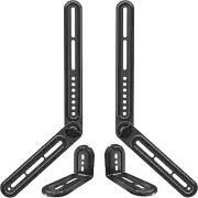 Soundbar Mount Bracket for Mounting above or under TV Fits Most of Sound Bars