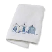 Pilbeam Living Bathing Boxes 32x32cm Cotton Face Washer Towel Wash Cloth White