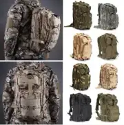 30L Outdoor Hiking Camping Bag Army Military Tactical Rucksack Backpack Trekking