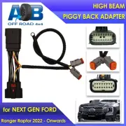 High Beam Piggy Back Adapter For NEXT GEN FORD Ranger Raptor ( 2022 ~ On) Hea... (for: Ford)