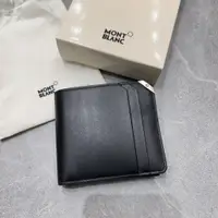 在飛比找蝦皮購物優惠-♚KK SHOP♚ MONTBLANC 萬寶龍零錢袋短夾 1