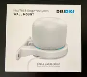Google Nest WiFi Wall Mount & Cable Management System 1st Generation White