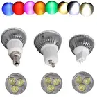 Dimmable GU10 MR16 E27 LED Spotlight Light Bulbs 3W Replace 30W Halogen Lamps RB