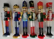 Christmas Nutcracker Soldiers Decorations 9” Polypropylene, Select Colors Brand: