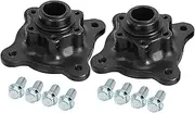 YC Yier Pair 4 Stud 23T Wheel Rim Axle Hub 110mm for Front or Rear 4 Wheel Drive Go Kart ATV Quad Bike UTV 4 Wheeler Golf Cart Dune Buggy