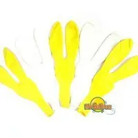 在飛比找Yahoo!奇摩拍賣優惠-【氣球批發廣場】團購玩具汽球 長耳兔標準白/黃色 造型氣球 
