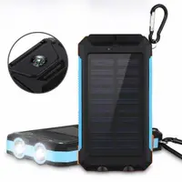 在飛比找ETMall東森購物網優惠-USB Solar Power Bank Battery C