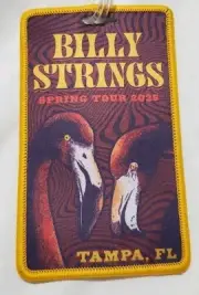 Billy Strings Tampa, FL 2025 Luggage Tag