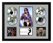MICHAEL JACKSON Signed Limited Edition Photo Memorabilia Wooden Frame