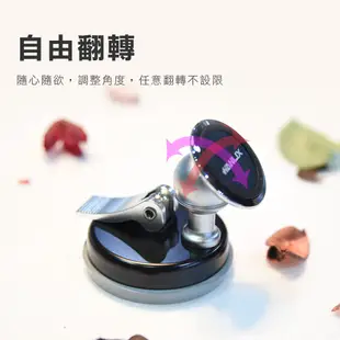 【Hanlix 亨利士】MIT台灣製 Hodi 磁吸手機架-吸盤式 兩入(限量款爵士黑) 車用導航架 手機架 耐熱吸力強