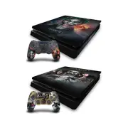 INJUSTICE GODS AMONG US KEY ART VINYL SKIN FOR PS4 SLIM CONSOLE & CONTROLLER