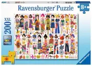 Flowers and Friends Jigsaw Puzzle, 200 Piece - Ravensburger