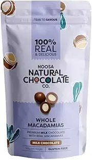 Noosa Natural Chocolate Co. Macadamia Nuts Coated in Premium Milk Chocolate 100 g